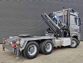 Arocs 2658 6x4 / HMF 40 t/m - 21.3 mtr / WINCH
